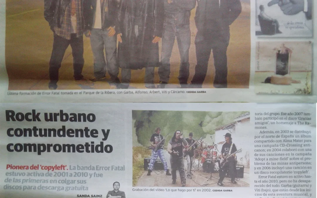 Que fue de , Reportaje en prensa , año 2022