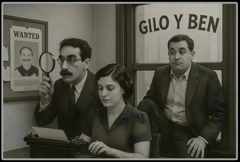 gilo y ben detectives de lo inexorable libro humor absurdo mejor