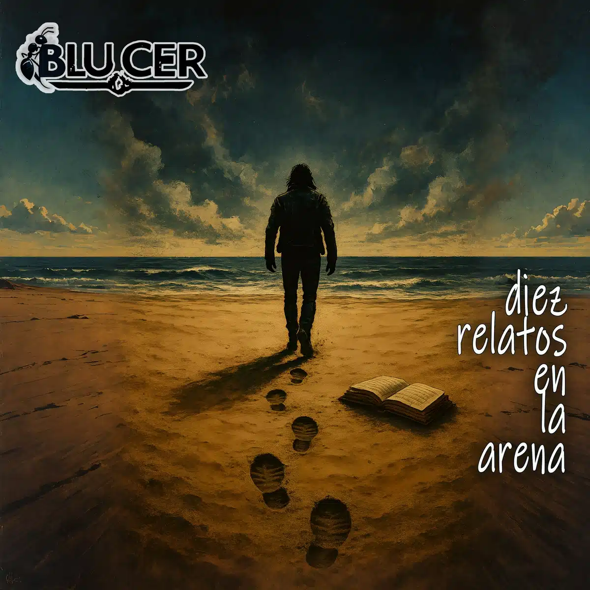 Blucer Rock - Diez relatos en la arena -portada